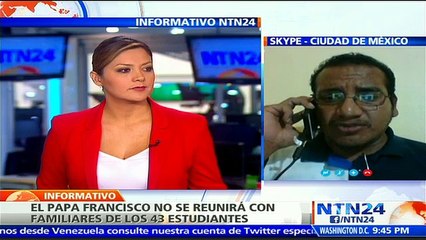 Abogado de normalistas de Ayotzinapa mantiene “la esperanza” de poderse reunir con el papa Francisco en México
