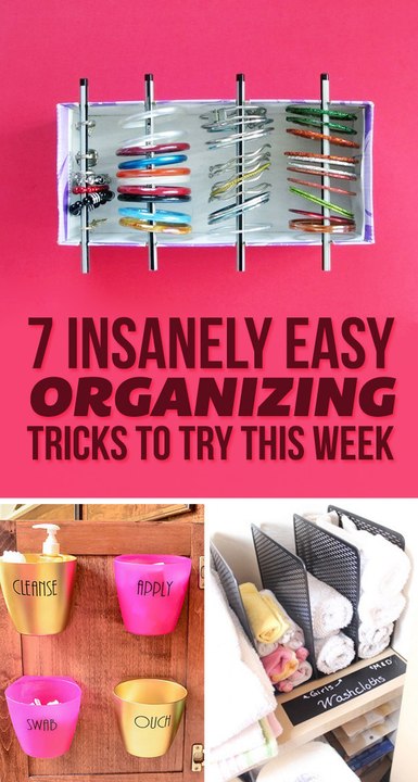 7 DIY Organizing Tricks To Get You Organized