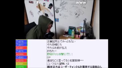 【石川典行】　過去に口座を晒してた事をツイートされる（ニコ生）