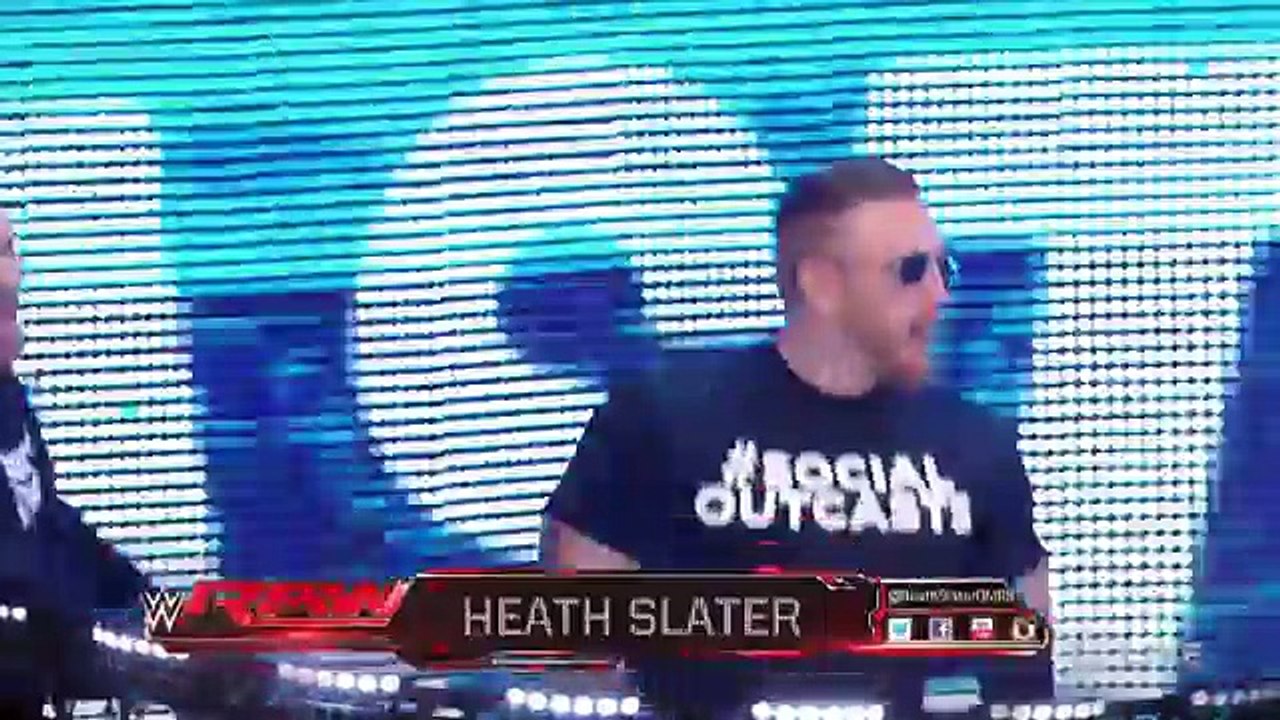 Zack Ryder vs. Heath Slater- Raw, February 15, 2016