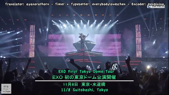 151108 EXO’luXion in Japan First Tokyo Dome Tour Ment