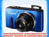 Canon PowerShot SX270 HS - Cámara compacta de 12.1 Mp (pantalla de 3 zoom óptico 20x estabilizador