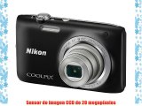 Nikon Coolpix S2800 - Cámara compacta de 20.1 Mp (Pantalla de 2.7 zoom óptico 5x estabilizador