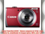 Canon PowerShot A3500 - Cámara compacta de 16 Mp ( zoom óptico 5x estabilizador de imagen óptico