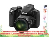 Nikon Coolpix P510 - Cámara compacta de 16.1 Mp (pantalla articulada de 3 zoom óptico 42x estabilizador