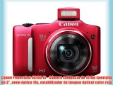 Canon Powershot SX160 IS - Cámara compacta de 16 Mp (pantalla de 3 zoom óptico 16x estabilizador