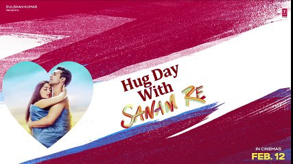 Celebrate HUG DAY With SANAM RE _ Pulkit Samrat_ Yami Gautam_ Divya Khosla Kumar