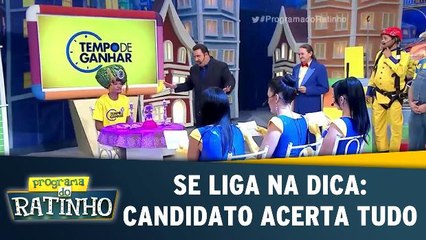 Se Liga Na Dica: Candidato acerta tudo