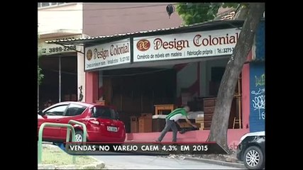 Vendas no varejo registram o pior resultado em 15 anos
