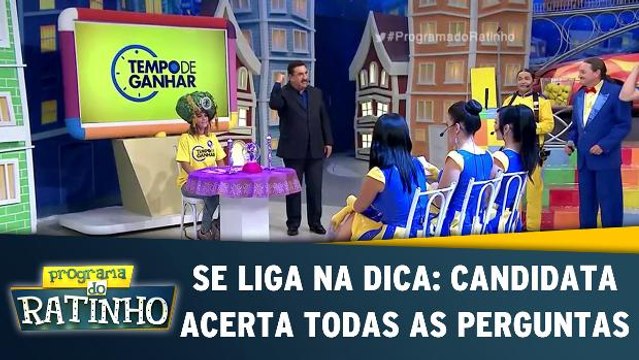 Se Liga Na Dica: Candidata acerta todas as perguntas