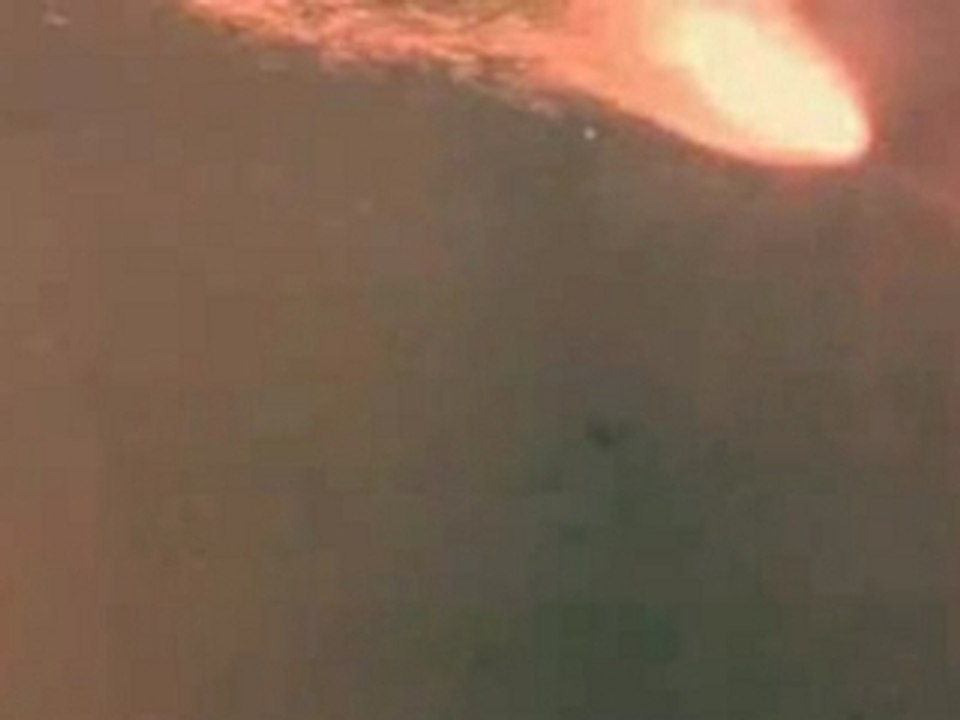 Explosion d'une fusée Delta