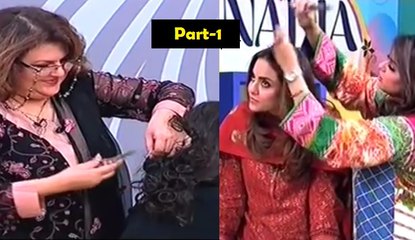 Nadia Khan Show 16 February 2016 - Hair Treatments - Geo Tv Part 1-2