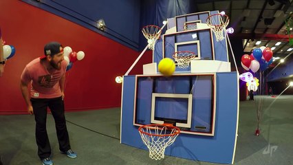 Giant Basketball Arcade Battle - Dude Perfect