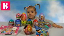 Мисс Катя игрушки сюрпризы в яйцах и пакетиках Барби Герои из Дисней unboxing surprise toys _ blind bags . Кейти и Макс