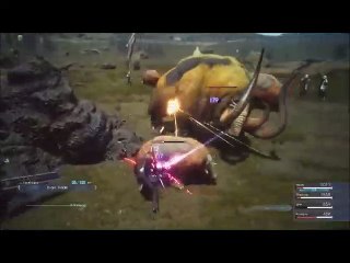 Play The Game Final Fantasy XV Strong Attack Monster