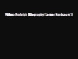 Download Wilma Rudolph (Biography (Lerner Hardcover)) Free Books