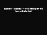 Download Economics of Social Issues (The Mcgraw-Hill Economics Series) PDF Online