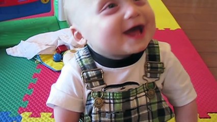 Baby's First Big Sneeze