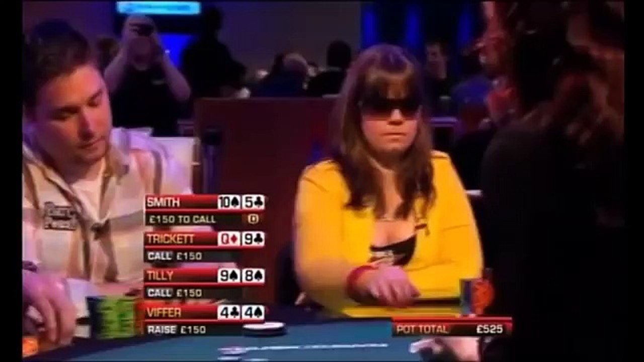 Jennifer Tilly outplays Sam Trickett on wet board