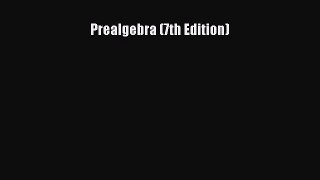 Download Prealgebra (7th Edition) Ebook Free