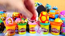 Play Doh Mickey and Minnie Mouse Kinder Surprise Disney Princess Eggs by Disney Cars Toy Club