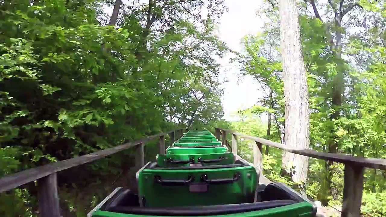 Boulder Dash Roller Coaster POV Awesome 60FPS Lake Compounce