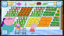 Peppa Pig Grocery Shopping at the Supermarket ✿ Full Gameplay ✿ Best app gameplay episode for kids