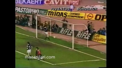 10.04.1985 - 1984-1985 European Champion Clubs' Cup Semi Final 1st Leg Juventus 3-0 Bordeaux FC