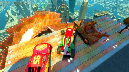 Disney cars and Superman Optimus Prime Hulk Carla Veloso Green Lightning McQueen Raoul Car