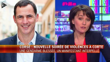 Gilles Simeoni "en désaccord total " avec les incidents de Corte