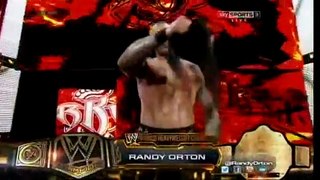 WWE RAW 31_2_14 - Randy Orton vs. Batista - No Disqualification Match
