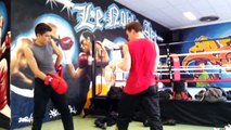 French boxing - USF Boxe Francaise - Section Jeunes - Savate Fight - Entrainement