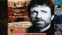 Download PDF  Chuck Norris 2012 Wall Calendar FULL FREE