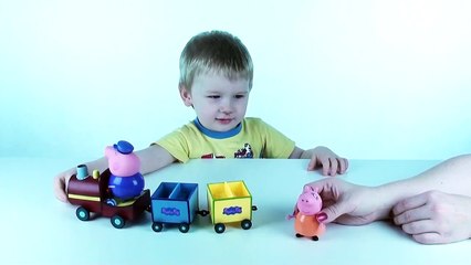Свинка Пеппа. Паровозик Дедушки Свина. Новые серии 2016 Peppa Pig