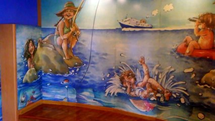 CHILDREN'S ROOM AT CRUISE SHIP - Детская Комната в Круизном Лайнере