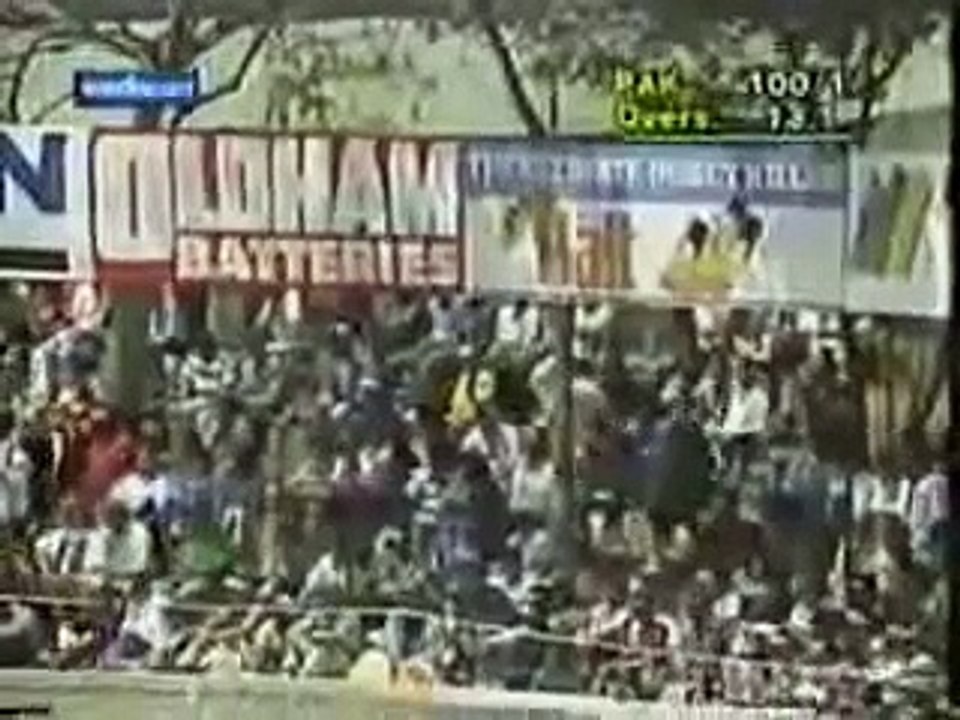 Shahid Afridi Fastest century vs Sri lanka
