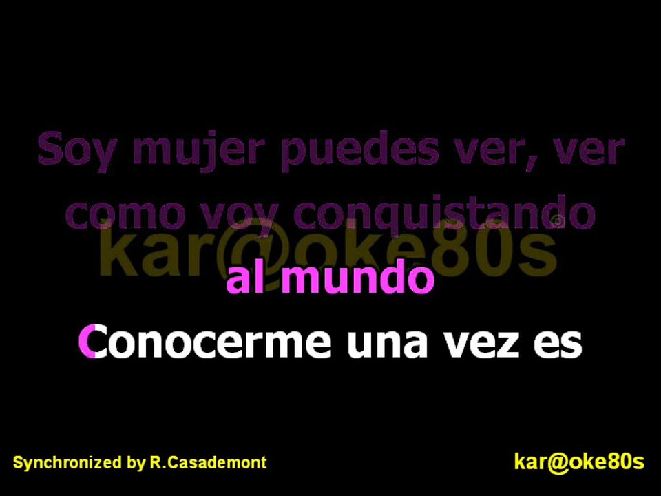 karaoke Soy Mujer Ha Ash