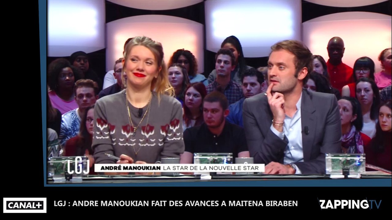 LGJ : André Manoukian fait des avances à Maïtena Biraben, et demande à voir sa poitrine ! (Vidéo)