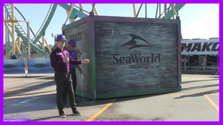 Mako Roller Coaster Train Unveiling Event (HD) SeaWorld Orlando