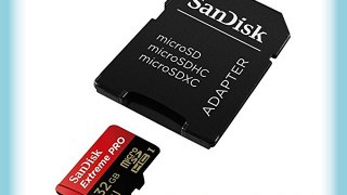 SanDisk Extreme Pro - Tarjeta de memoria MicroSD de 32 GB (UHS-I clase 10 hasta 95 MB/s de