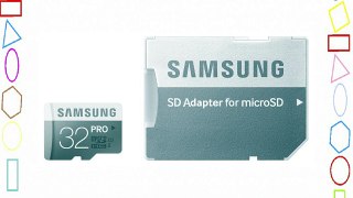 Samsung Pro MB-MG32DA/EU - Tarjeta de memoria Micro SDHC de 32 GB (UHS -I Grade 1 Clase 10