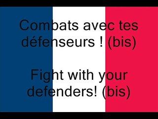 La Marseillaise, French National Anthem (Fr/En)