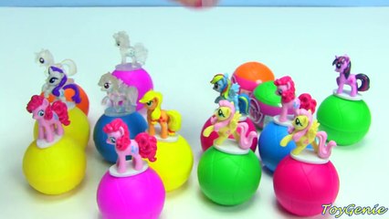 My Little Pony Micro Legends Clear MLP Main 6 Surprise Ball Capsules