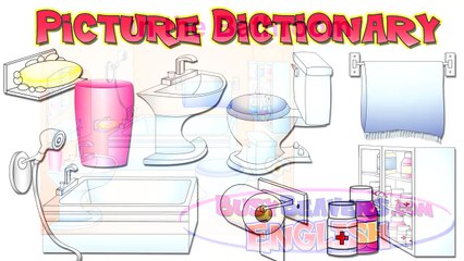 Learn Bathroom Vocabulary for Kids 🛁 | Easy ESL Words for the Bathroom