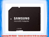 Samsung MB-MGAGB - Tarjeta microSD de 16 GB con adaptador