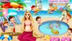 Disney Rapunzel Games - Pregnant Rapunzel Pool Party – Best Disney Princess Games For Girls And Ki