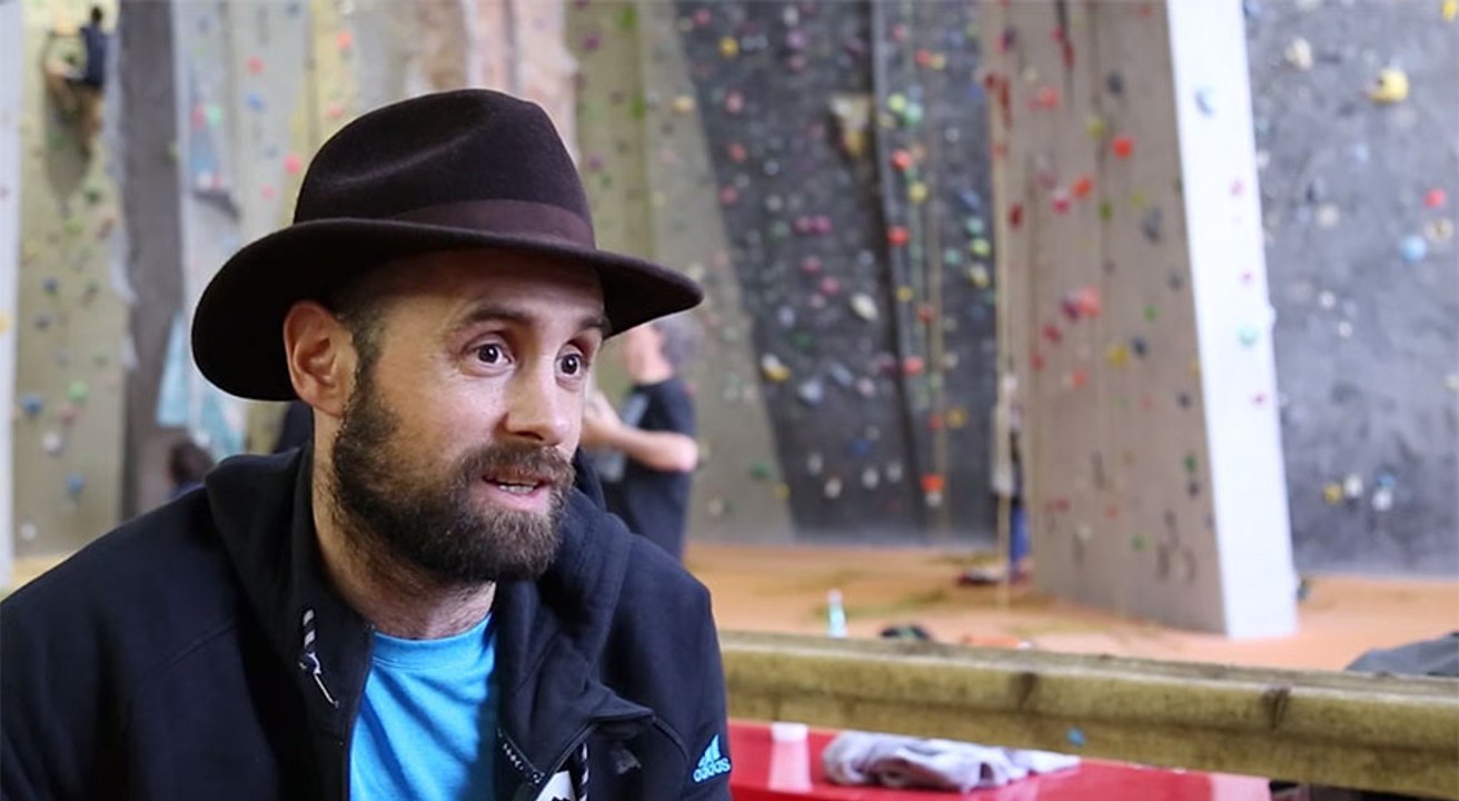 Première de cordée... Daniel du Lac, ambassadeur de l'escalade aux JIJ 2016