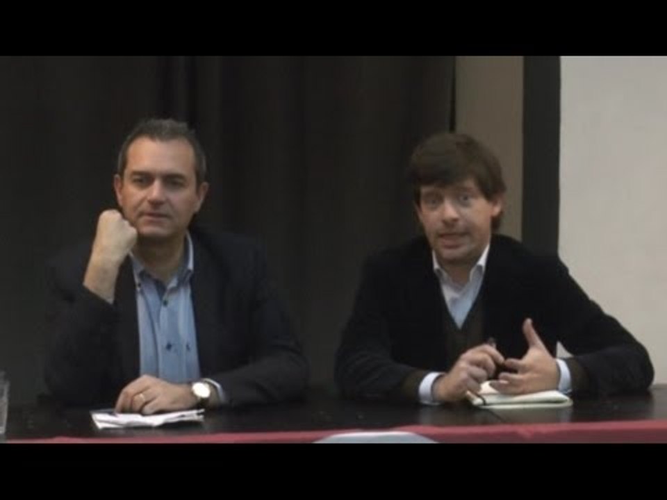 Napoli - De Magistris incassa l'appoggio di Pippo Civati (16.02.16)