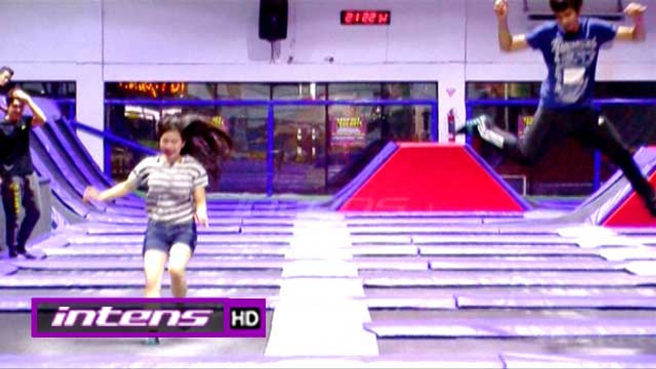 Hito-Felicya Main Trampolin Bersama - Intens 17 Februari 2016