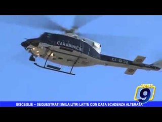 Bisceglie |  Scadenza alterata, sequestrati 5mila litri di latte